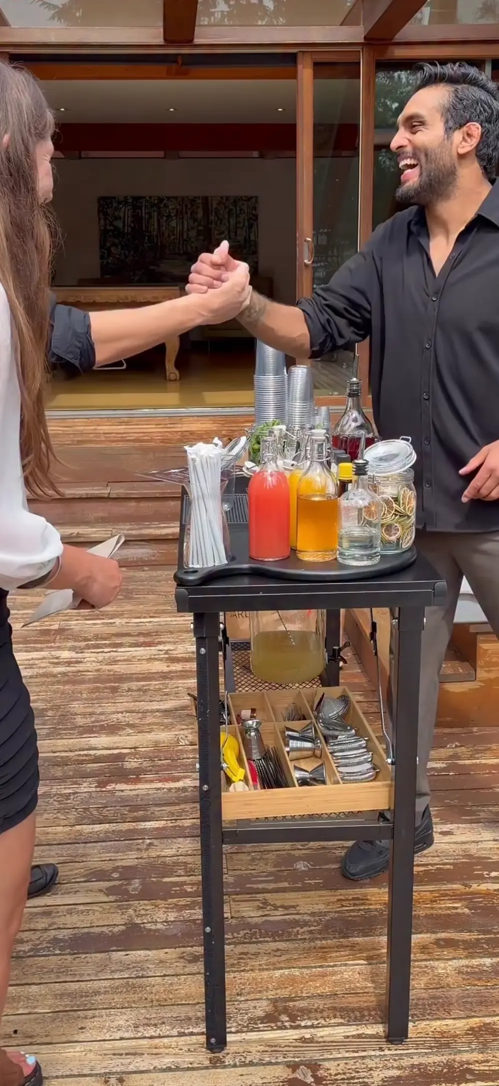 Custom bartending service